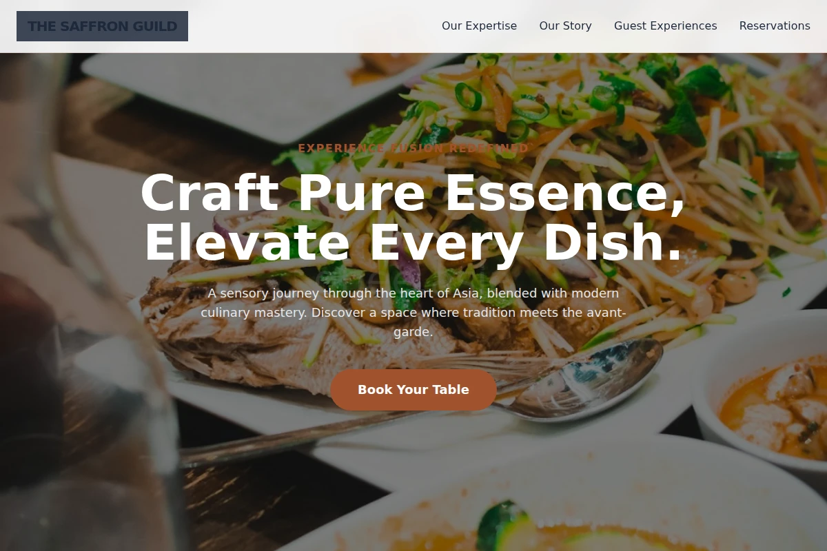 Batch Asian Fusion Food