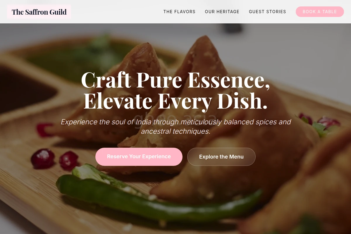 Legacy Indian Food