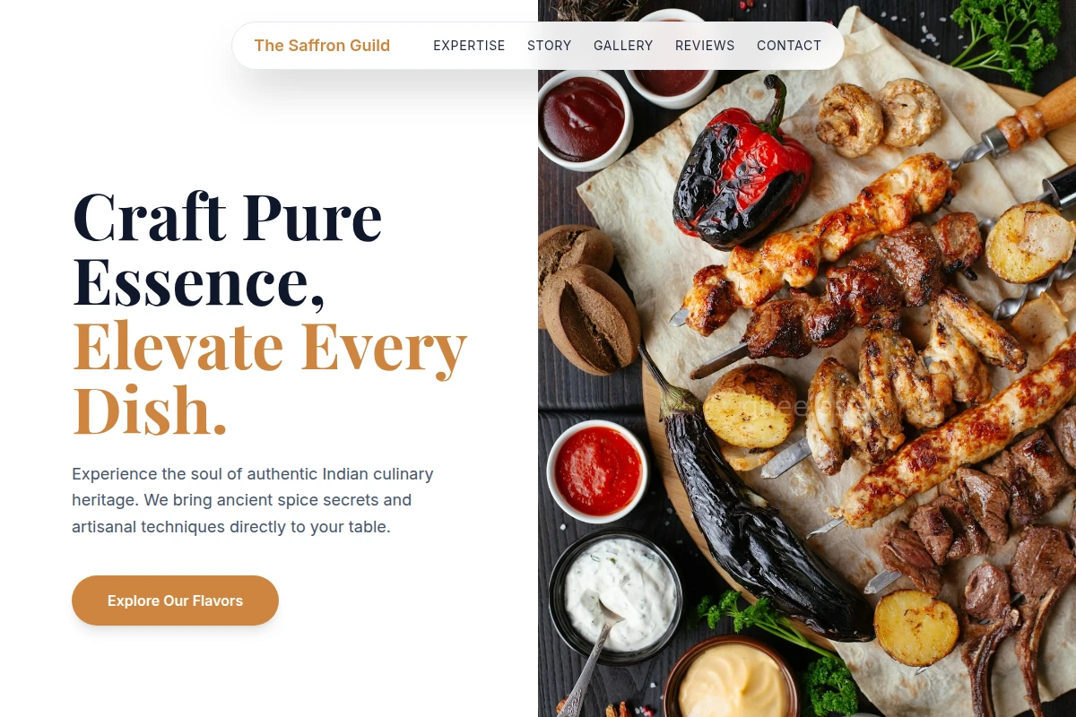 Artisan Indian Food